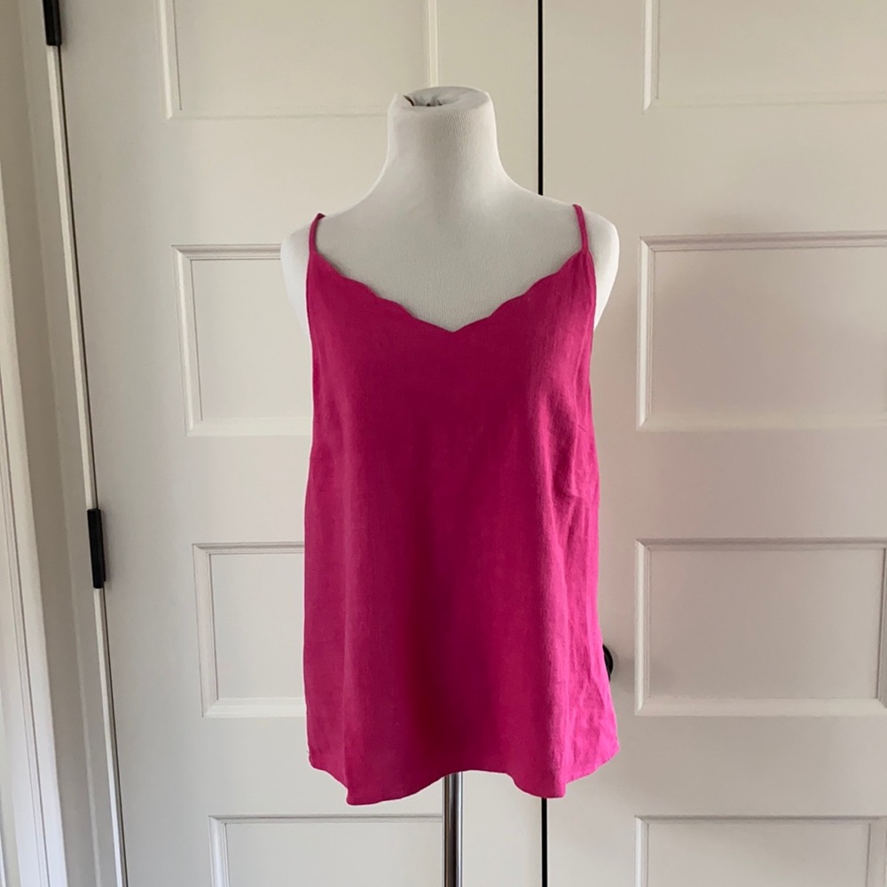 Miami fuchsia tank